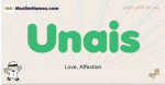 Unais muslim boys name and meaning, islamic boys name Unais