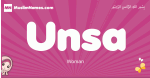 Unsa arabic girls name and meaning, muslim girl name Unsa
