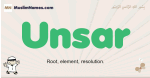Unsar muslim boys name and meaning, islamic boys name Unsar