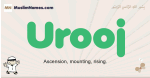 Urooj muslim boys name and meaning, islamic boys name Urooj