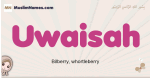 Uwaisah muslim girls name and meaning, islamic girls name Uwaisah