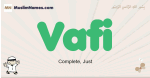 Vafi muslim boys name and meaning, islamic boys name Vafi