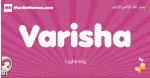 Varisha arabic girls name and meaning, muslim girl name Varisha