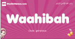 Waahibah arabic girls name and meaning, muslim girl name Waahibah