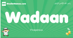 Wadaan arabic boys name and meaning, quranic boys name Wadaan