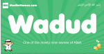 Wadud arabic boys name and meaning, quranic boys name Wadud