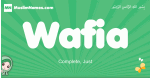 Wafia arabic girl name and meaning, quranic girls name Wafia