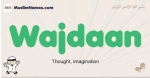 Wajdaan muslim boys name and meaning, islamic boys name Wajdaan