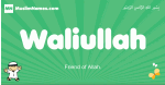 Waliullah arabic boys name and meaning, quranic boys name Waliullah