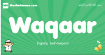 Waqaar arabic boys name and meaning, quranic boys name Waqaar