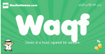 Waqf arabic boys name and meaning, quranic boys name Waqf