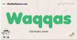 Waqqas muslim boys name and meaning, islamic boys name Waqqas