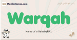 Warqah muslim boys name and meaning, islamic boys name Warqah