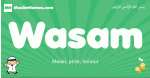Wasam arabic boys name and meaning, quranic boys name Wasam