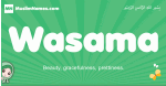 Wasama arabic girl name and meaning, quranic girls name Wasama