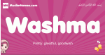 Washma arabic girls name and meaning, muslim girl name Washma