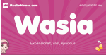 Wasia arabic girls name and meaning, muslim girl name Wasia