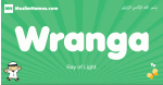 Wranga arabic boys name and meaning, quranic boys name Wranga