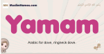 Yamam muslim girls name and meaning, islamic girls name Yamam