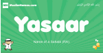Yasaar arabic boys name and meaning, quranic boys name Yasaar