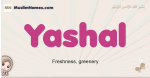 Yashal muslim girls name and meaning, islamic girls name Yashal