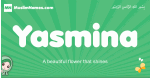 Yasmina arabic girl name and meaning, quranic girls name Yasmina