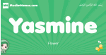 Yasmine arabic girl name and meaning, quranic girls name Yasmine