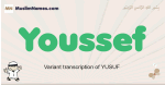 Youssef muslim boys name and meaning, islamic boys name Youssef