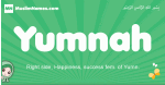 Yumnah arabic girl name and meaning, quranic girls name Yumnah