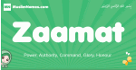Zaamat arabic girl name and meaning, quranic girls name Zaamat