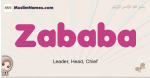 Zababa muslim girls name and meaning, islamic girls name Zababa