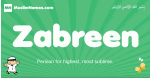 Zabreen arabic boys name and meaning, quranic boys name Zabreen