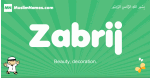 Zabrij arabic boys name and meaning, quranic boys name Zabrij