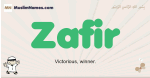 Zafir muslim boys name and meaning, islamic boys name Zafir