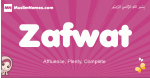 Zafwat arabic girls name and meaning, muslim girl name Zafwat