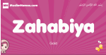 Zahabiya arabic girls name and meaning, muslim girl name Zahabiya