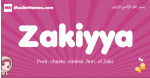Zakiyya arabic girls name and meaning, muslim girl name Zakiyya