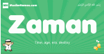 Zaman arabic boys name and meaning, quranic boys name Zaman