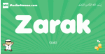Zarak arabic boys name and meaning, quranic boys name Zarak