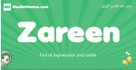 Zareen arabic girl name and meaning, quranic girls name Zareen