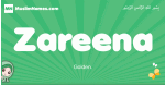 Zareena arabic girl name and meaning, quranic girls name Zareena