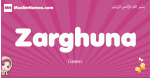 Zarghuna arabic girls name and meaning, muslim girl name Zarghuna