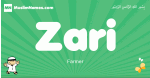 Zari arabic boys name and meaning, quranic boys name Zari