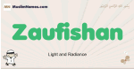 Zaufishan muslim boys name and meaning, islamic boys name Zaufishan