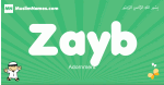 Zayb arabic boys name and meaning, quranic boys name Zayb