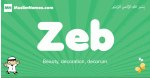 Zeb arabic boys name and meaning, quranic boys name Zeb