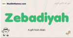 Zebadiyah muslim boys name and meaning, islamic boys name Zebadiyah