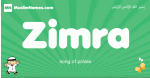 Zimra arabic boys name and meaning, quranic boys name Zimra