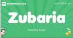 Zubaria arabic girl name and meaning, quranic girls name Zubaria