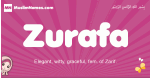 Zurafa arabic girls name and meaning, muslim girl name Zurafa
